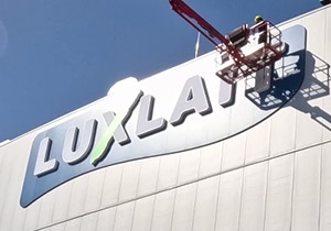 Enseigne Luxlait