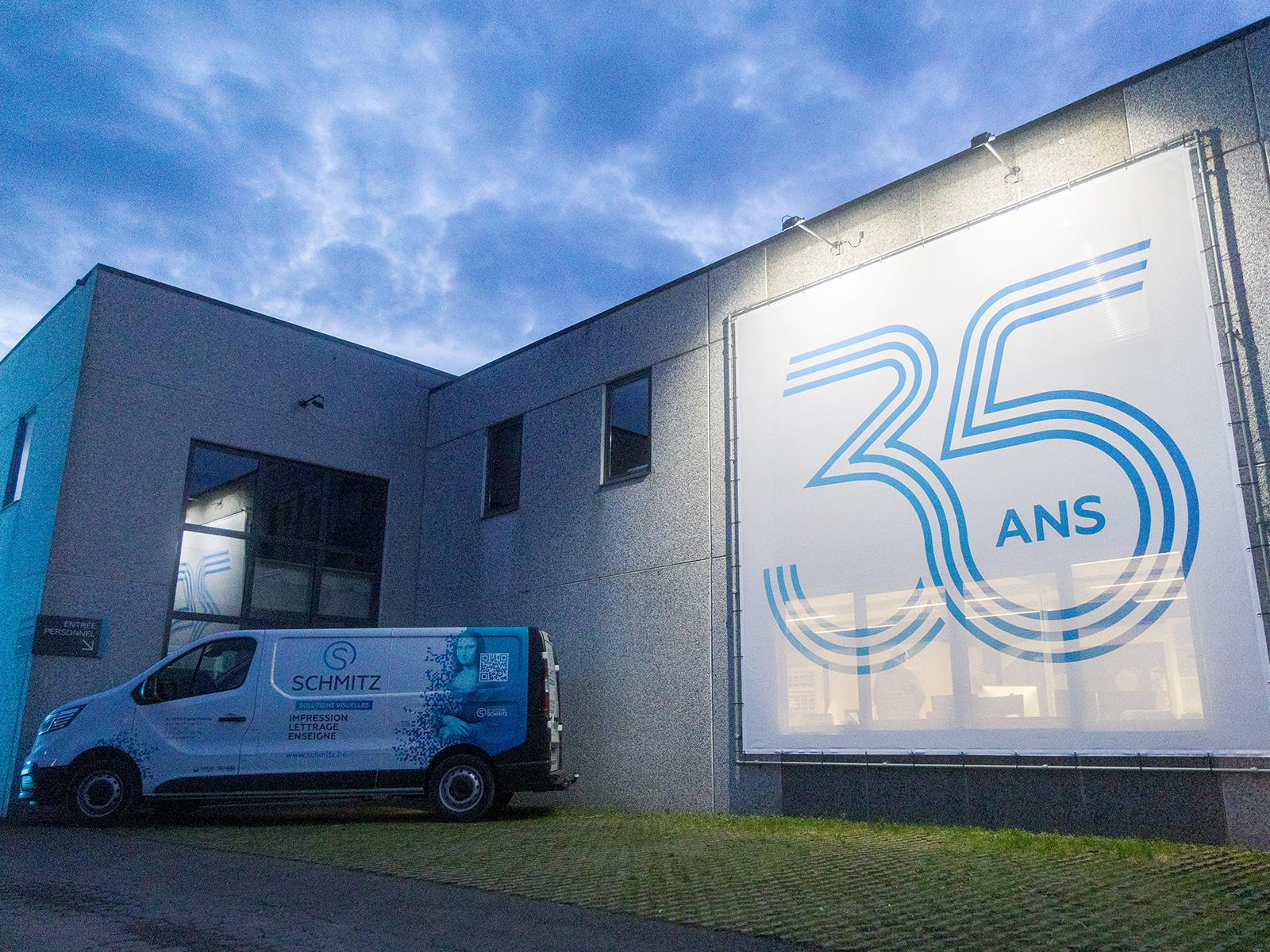 Bâche de nos 35 ans