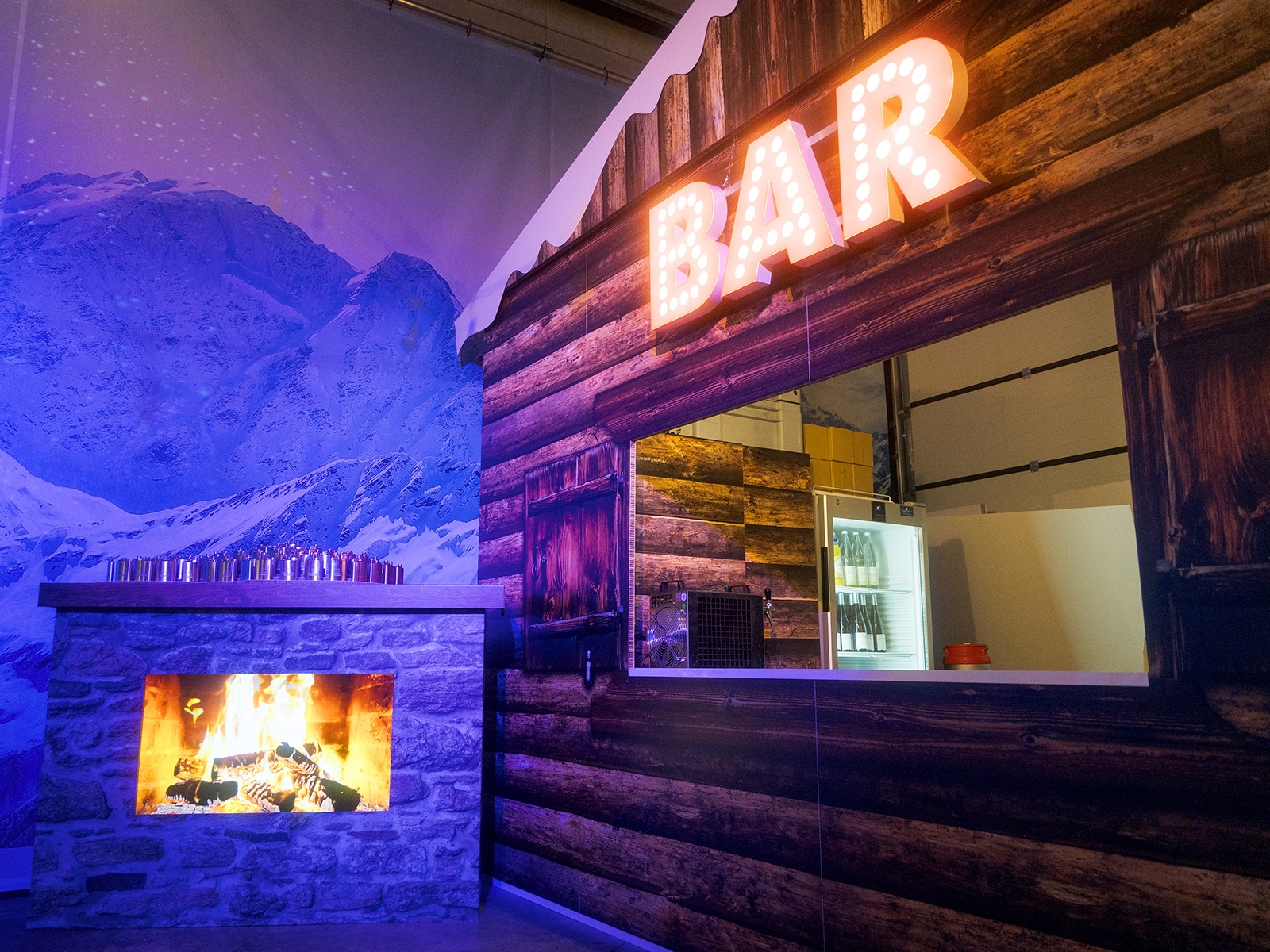 Bar de l'espace ski