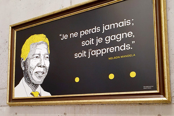 Lettres relief 3D en PVC 10mm imprimées Akalex