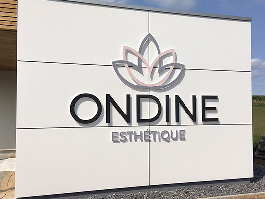 Du lettrage pour une visibilité accrue
