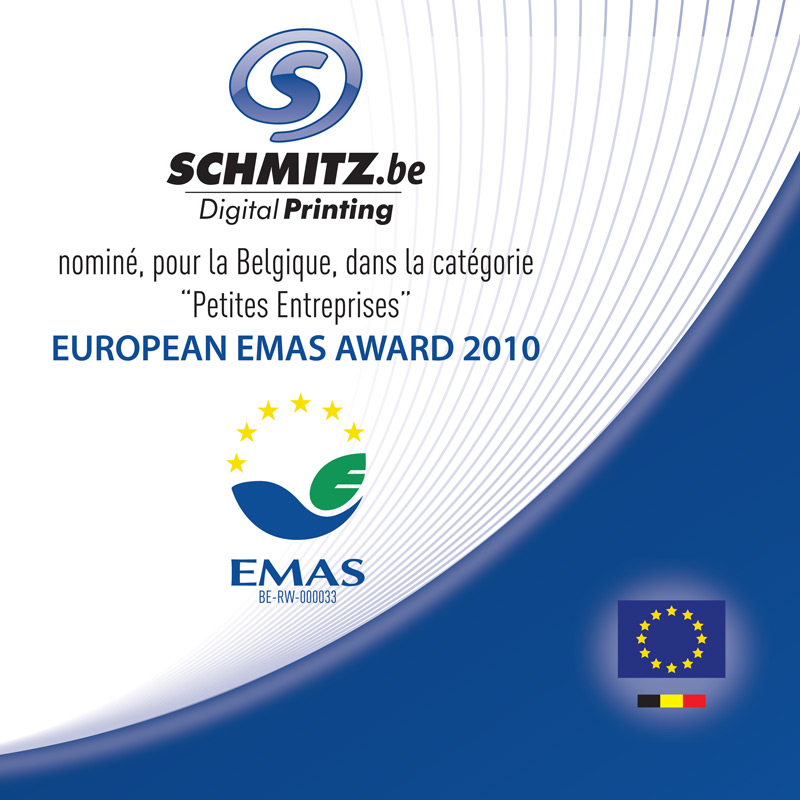 Nominé aux European EMAS Awards 2010